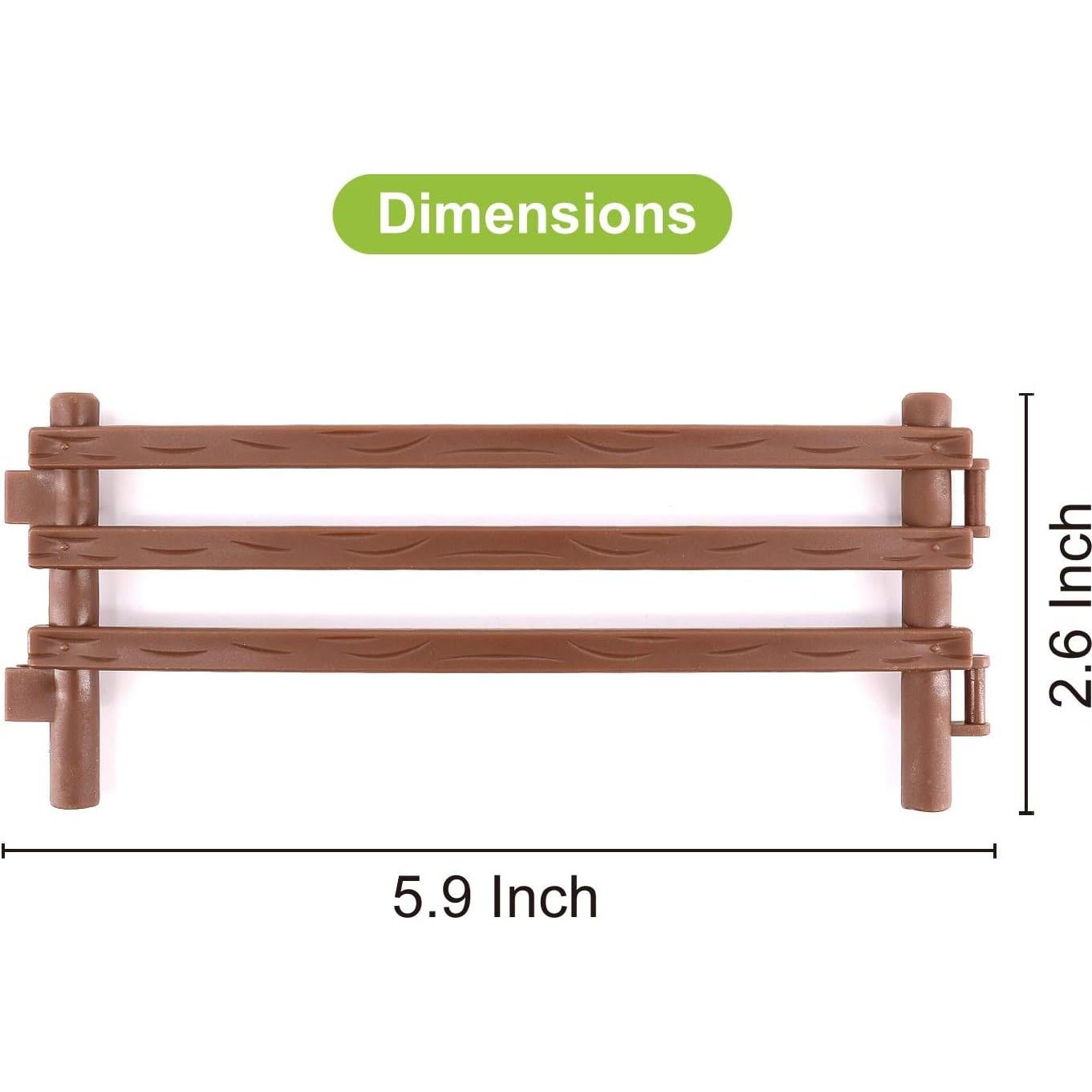 Juego de Cerca de Corral de Granja Volnau 20 Piezas