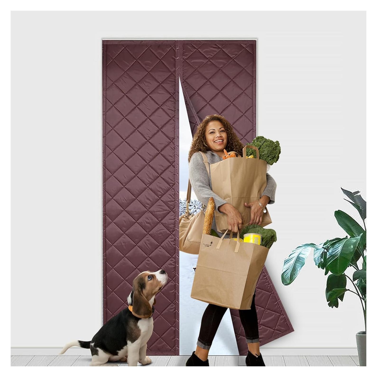 Cortina de Puerta Aislante Magnética Figermoon 81x203 cm