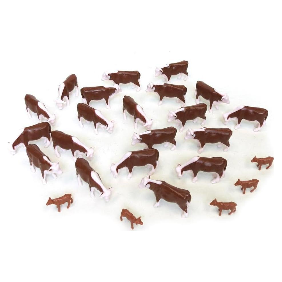 Conjunto ERTL 25 Vacas Hereford y Terneros a Escala 1/64