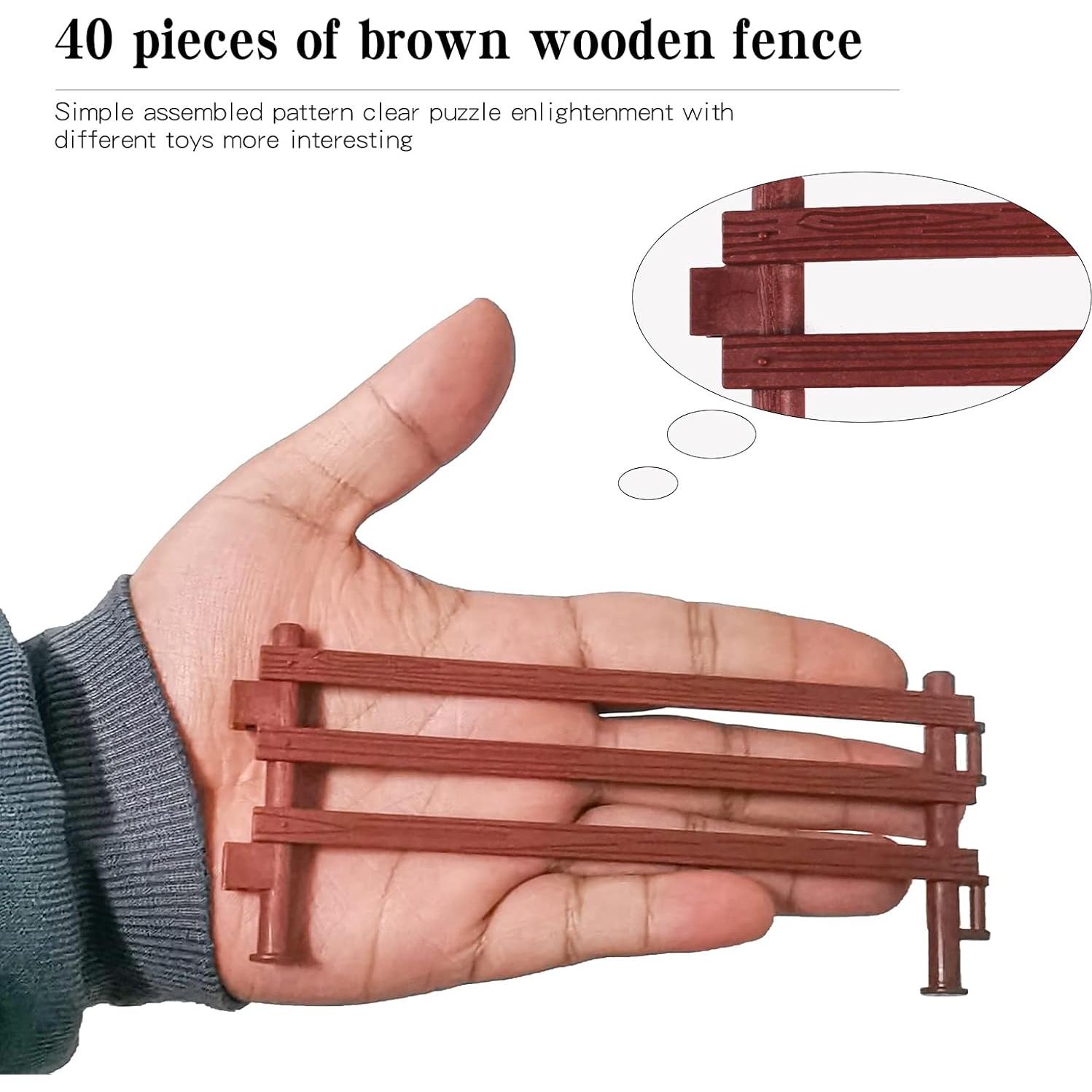 Juego de Cerca de Corral de Granja 40PCS LC JoyCre