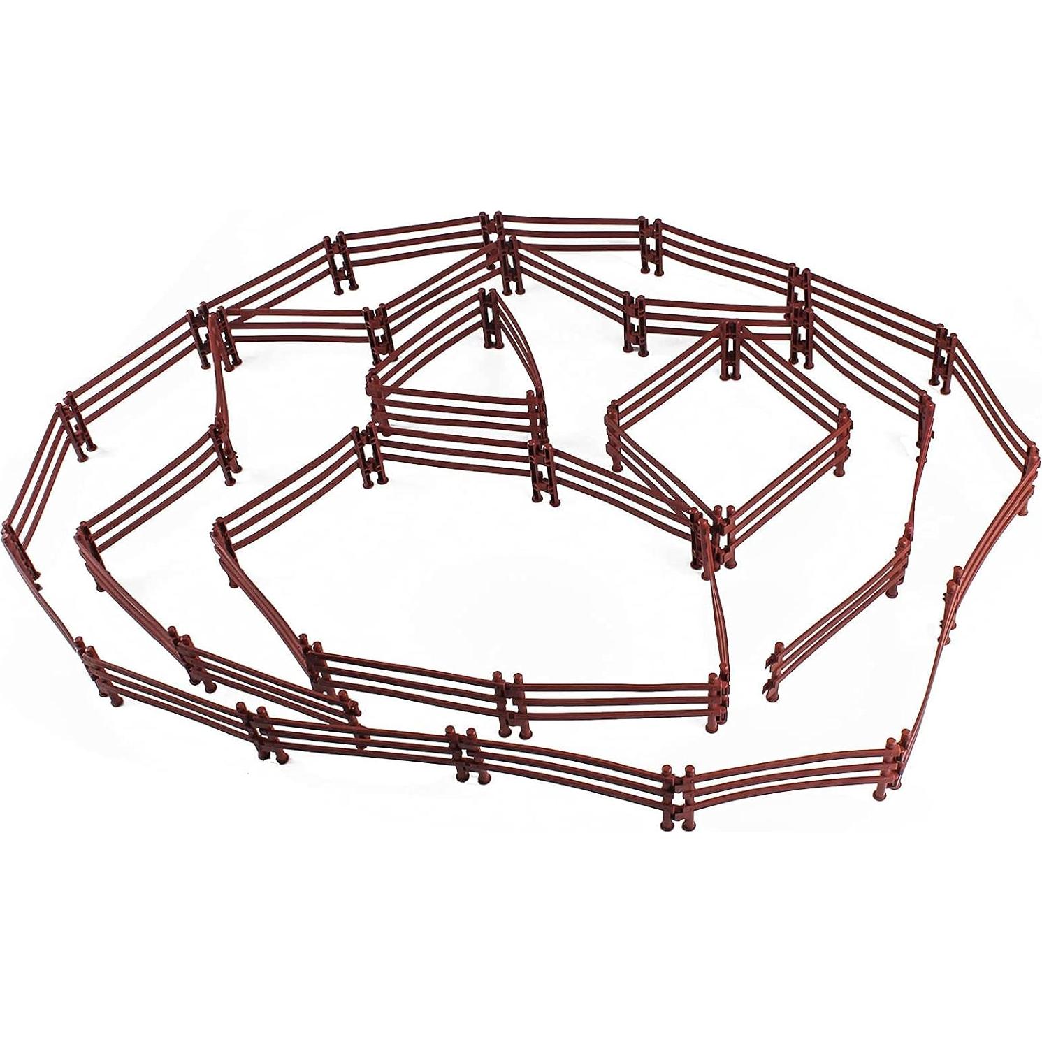 Juego de Cerca de Corral de Granja 40PCS LC JoyCre