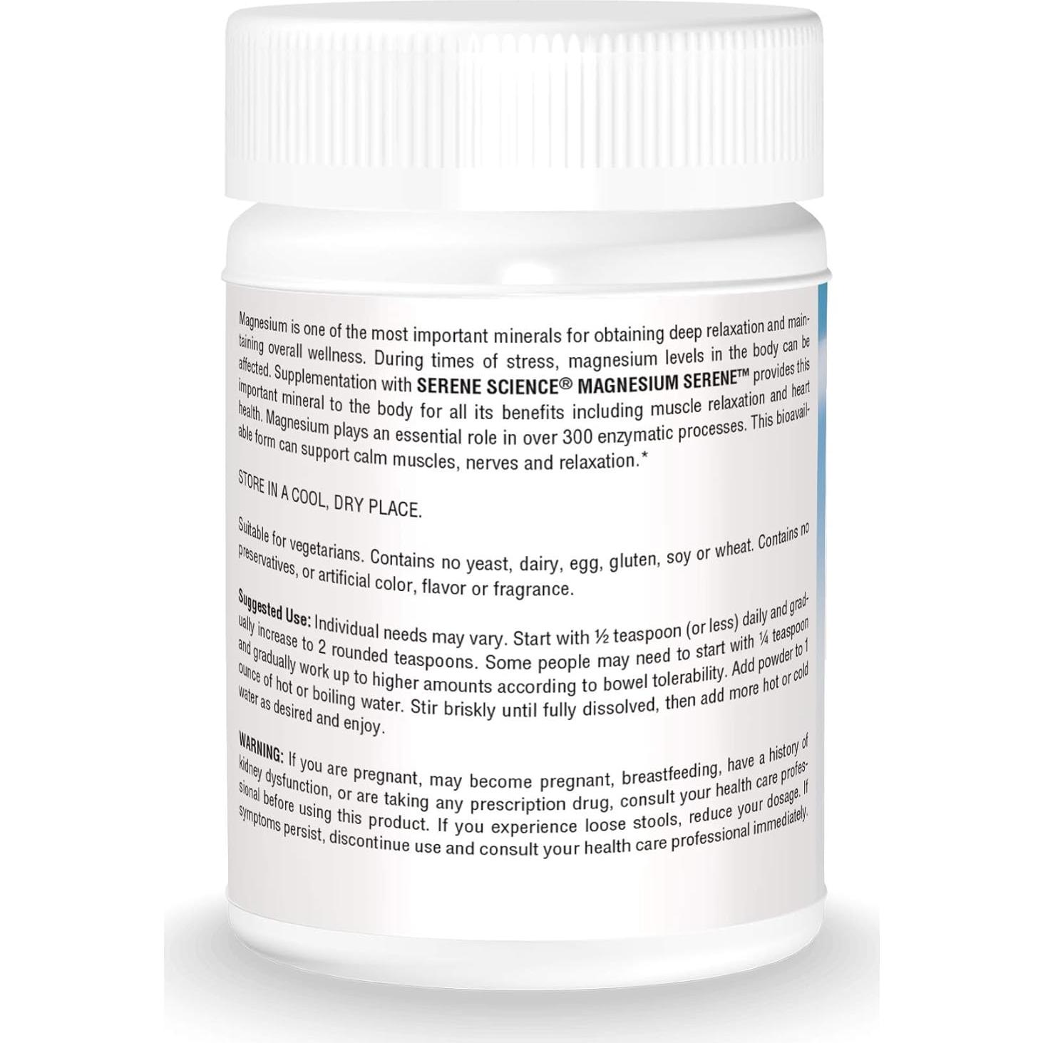 Source Naturals Magnesio Serene 142g Sabor Frutos Rojos