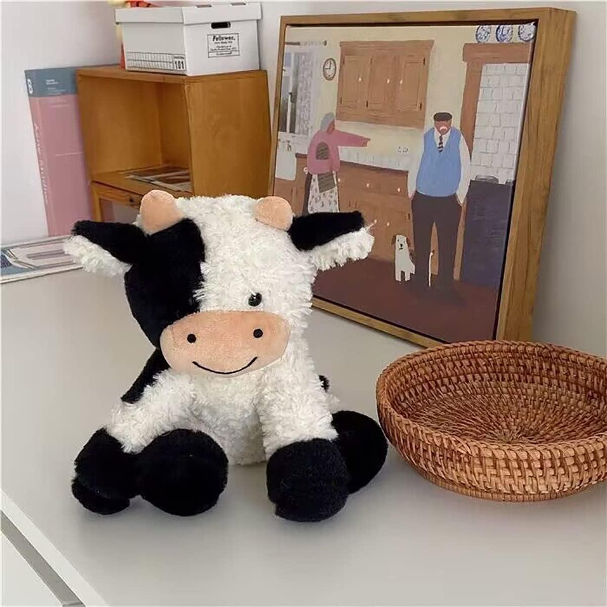 Juguete de Peluche Vaca YUKOUQIAN 22 cm Suave para Niños