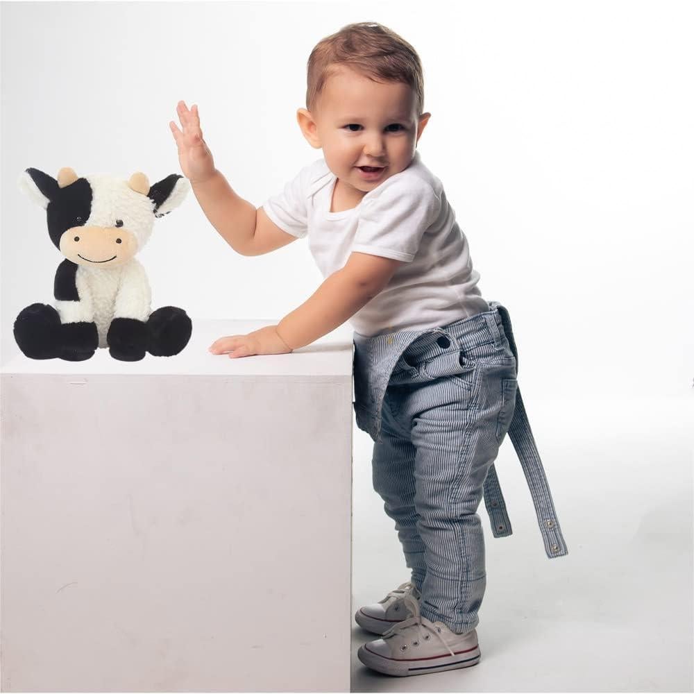 Juguete de Peluche Vaca YUKOUQIAN 22 cm Suave para Niños