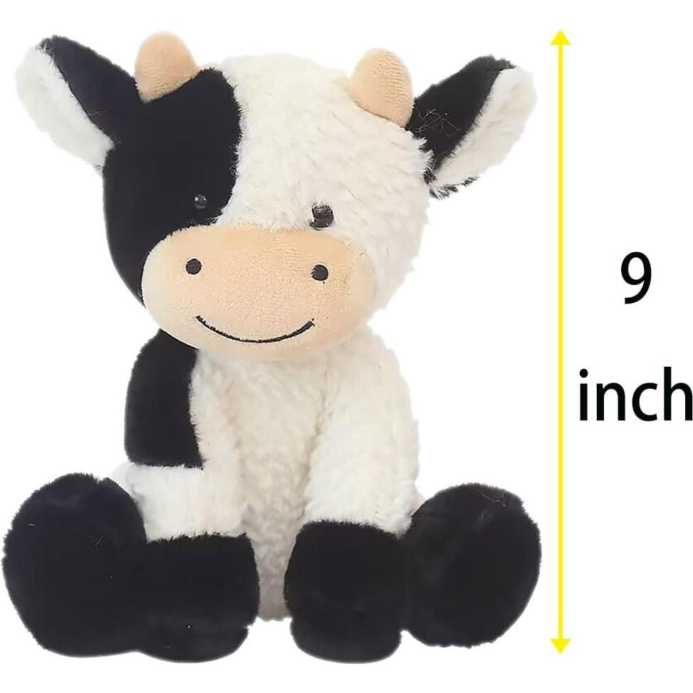 Juguete de Peluche Vaca YUKOUQIAN 22 cm Suave para Niños
