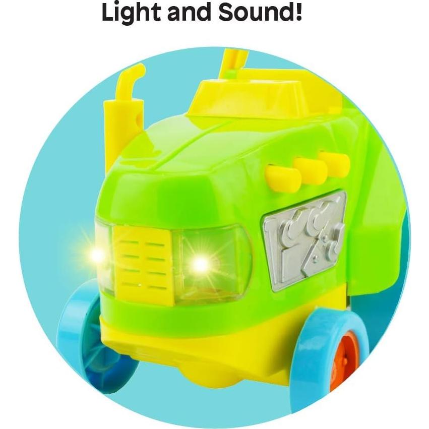 Juego de Granja Boley - Tractor Verde y Animales 6 Piezas