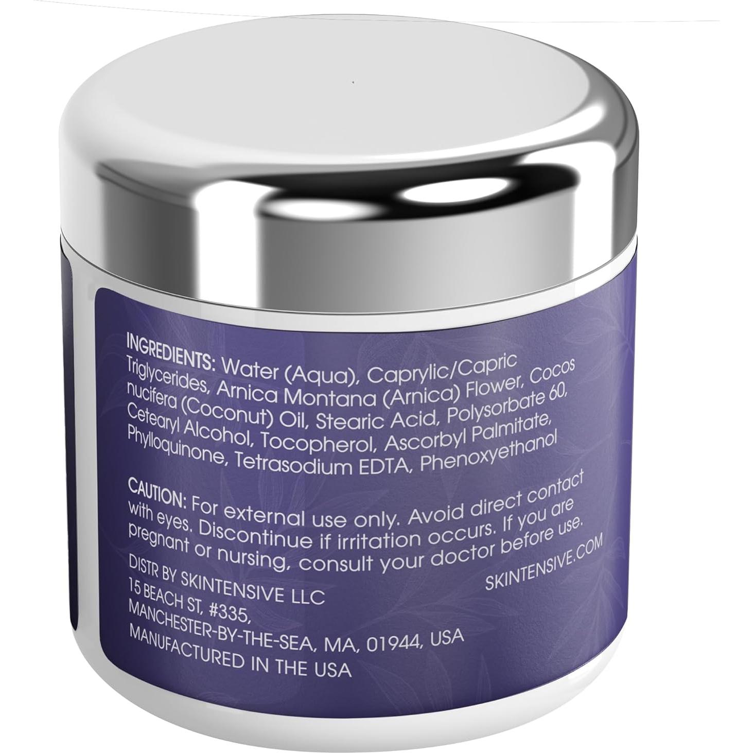 Crema Hidratante Skintensive con Árnica y Vitaminas K, C, E - 113.4 g