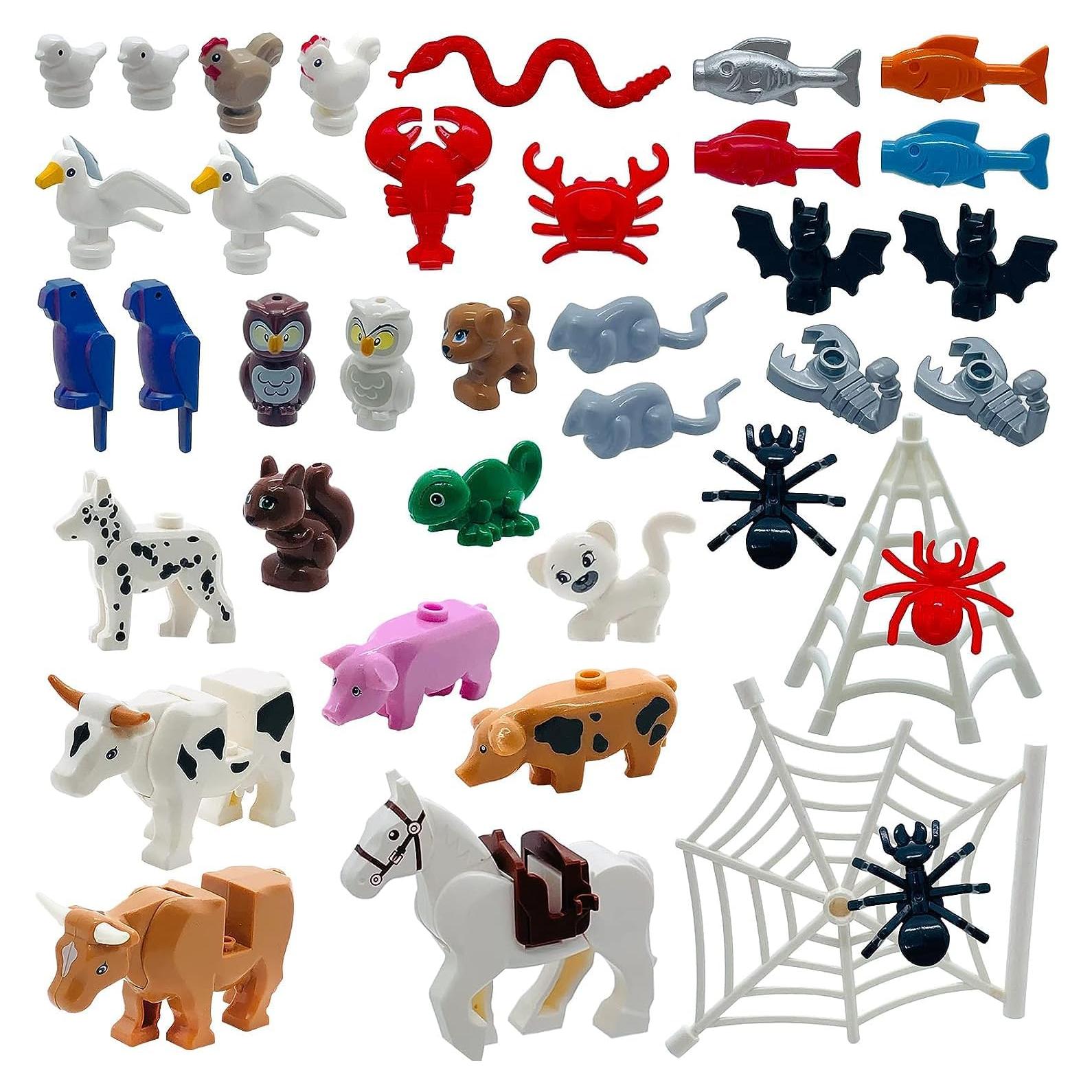 Juego de 39 Figuras de Animales SAIBURAZ Juguete Educativo