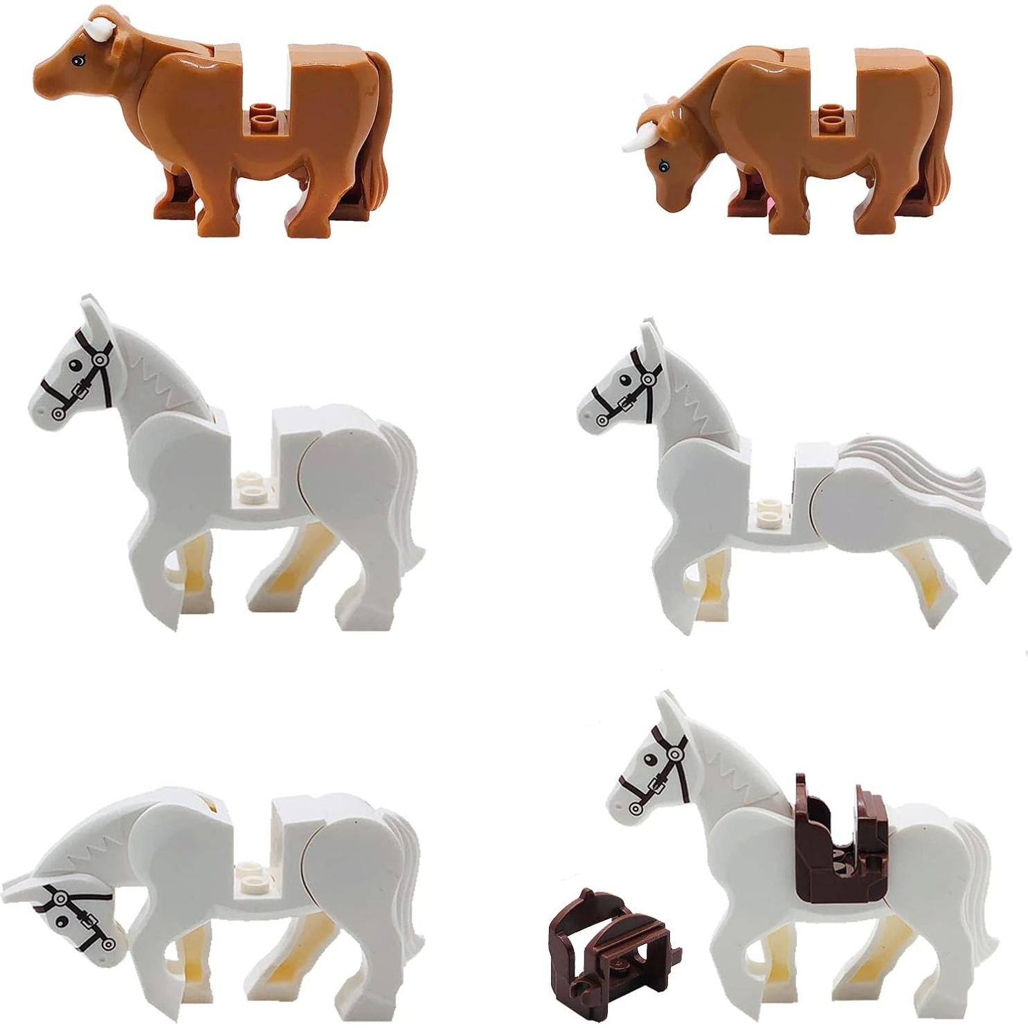 Juego de 39 Figuras de Animales SAIBURAZ Juguete Educativo