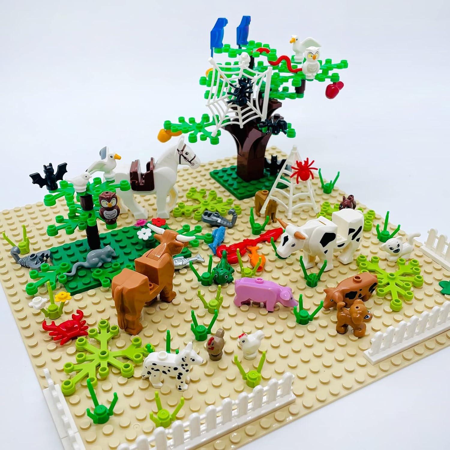 Juego de 39 Figuras de Animales SAIBURAZ Juguete Educativo