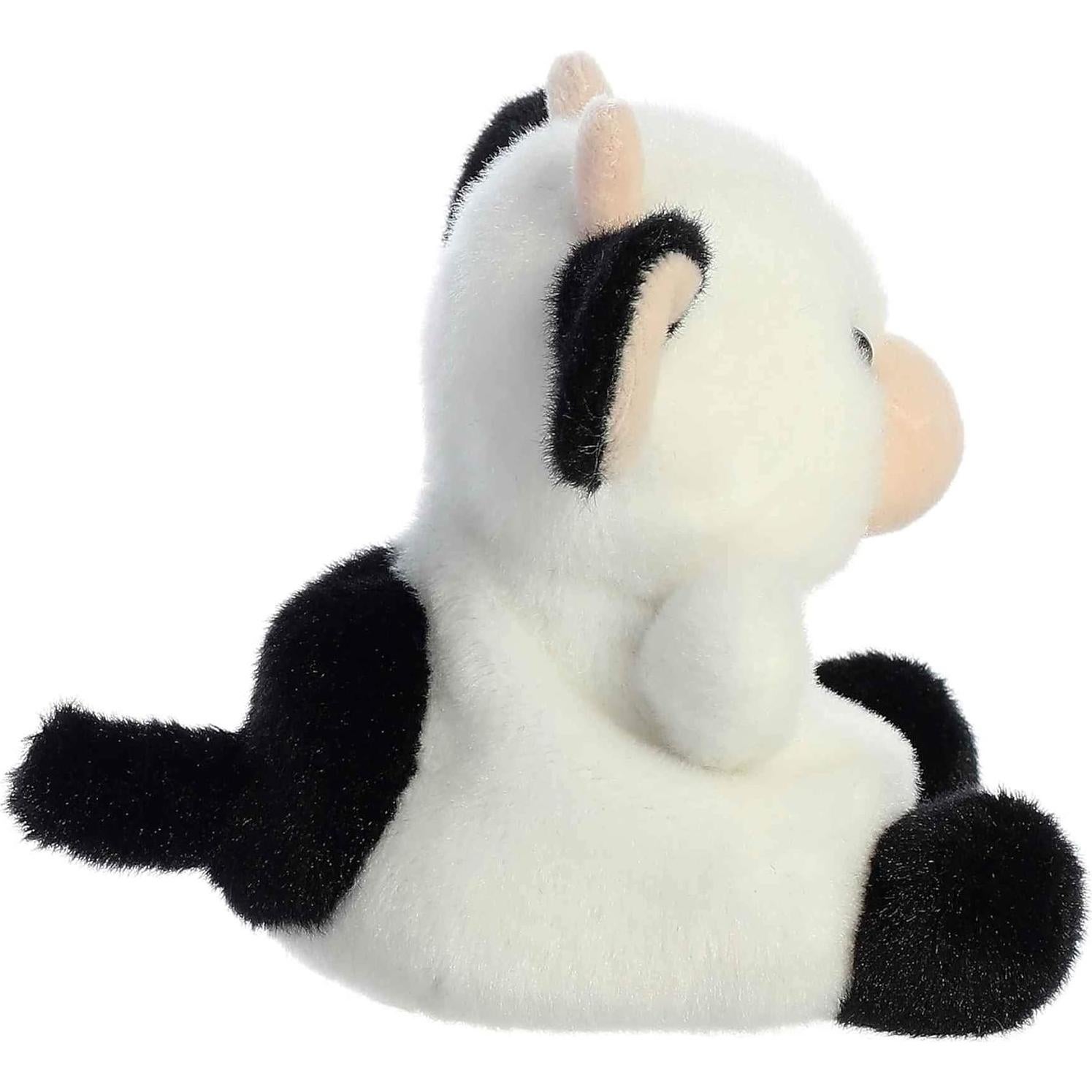 Peluche Sweetie Cow Aurora Palm Pals - 12,7 cm - Blanco