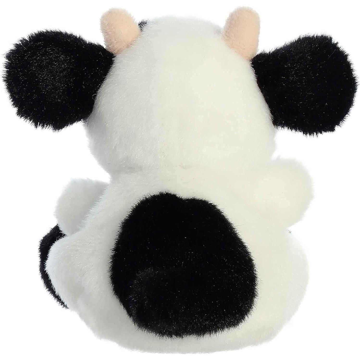 Peluche Sweetie Cow Aurora Palm Pals - 12,7 cm - Blanco