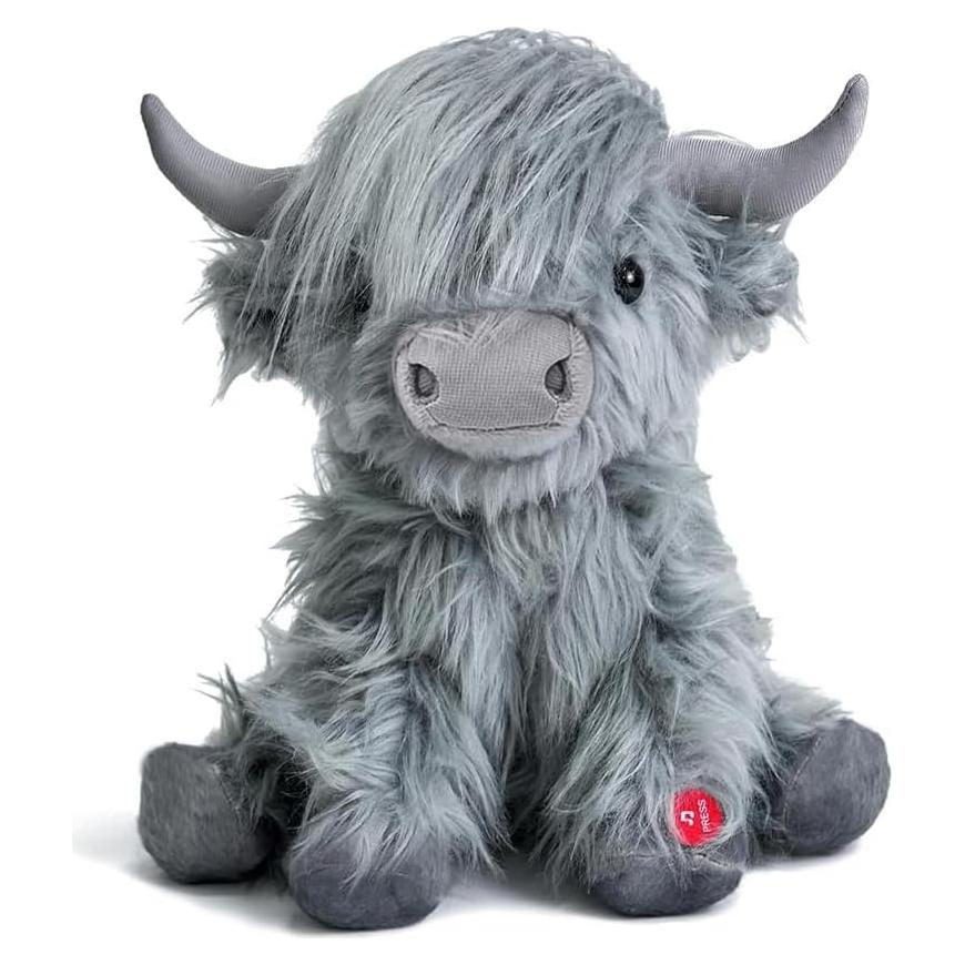 Peluche de Vaca Tonpect 25 cm con Sonido de Mugido