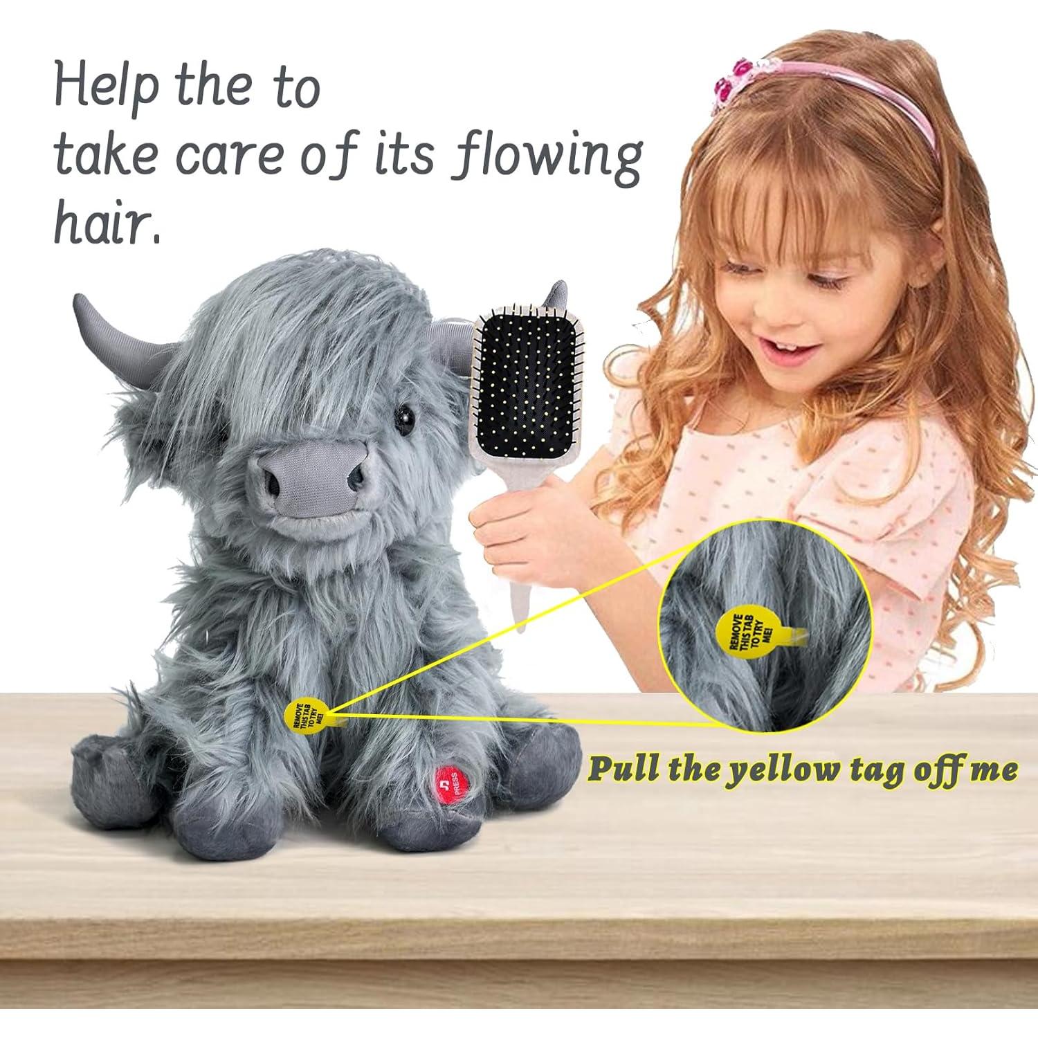 Peluche de Vaca Tonpect 25 cm con Sonido de Mugido