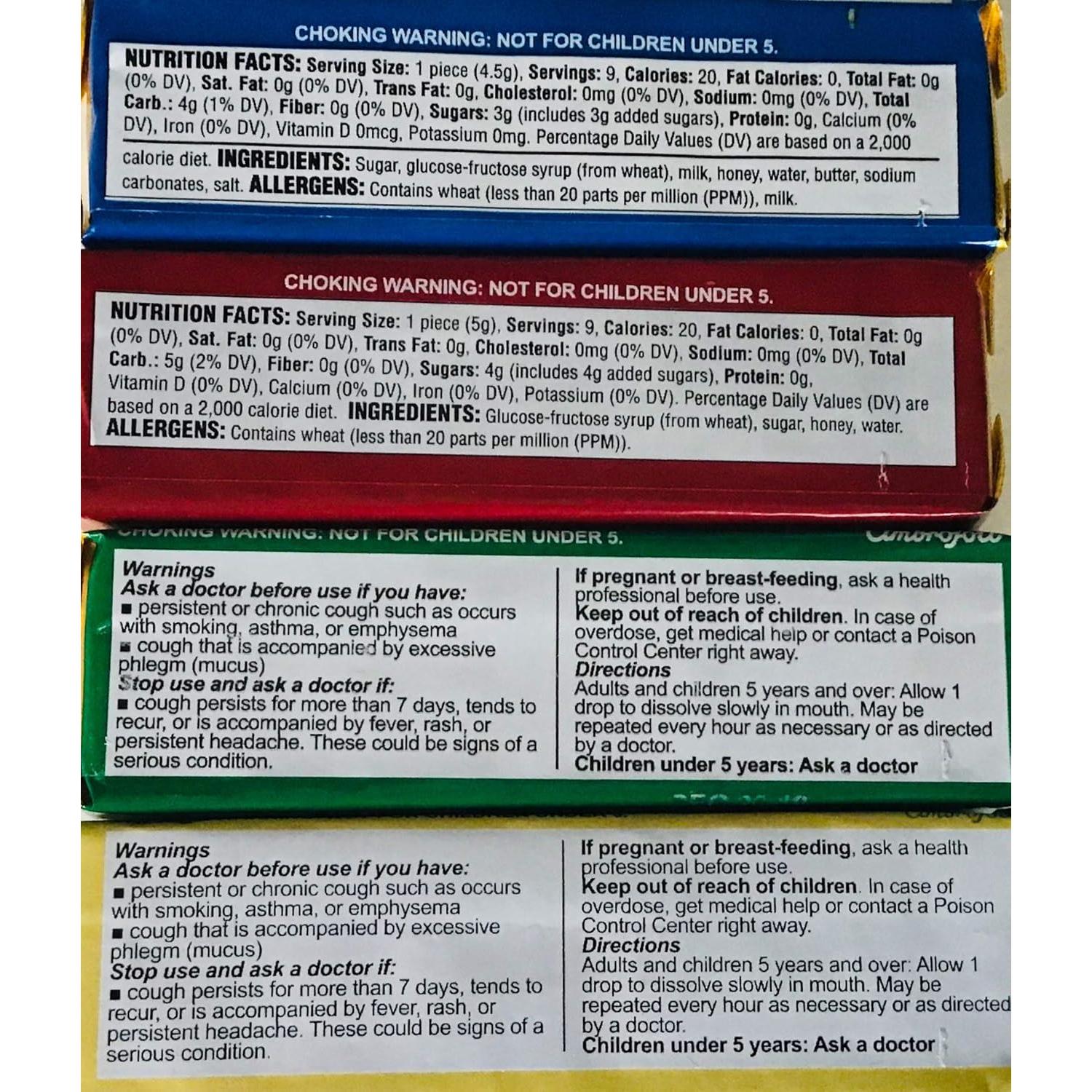 Caramelos Rellenos de Miel HONEES - Paquete Variado 36 Unidades