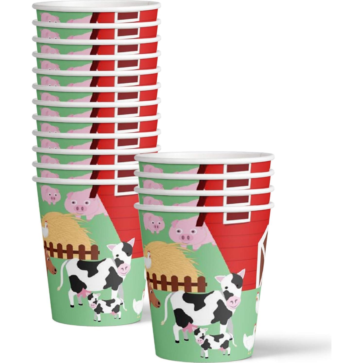 Suministros Fiesta Cumpleaños Animales Granja Birthday Galore