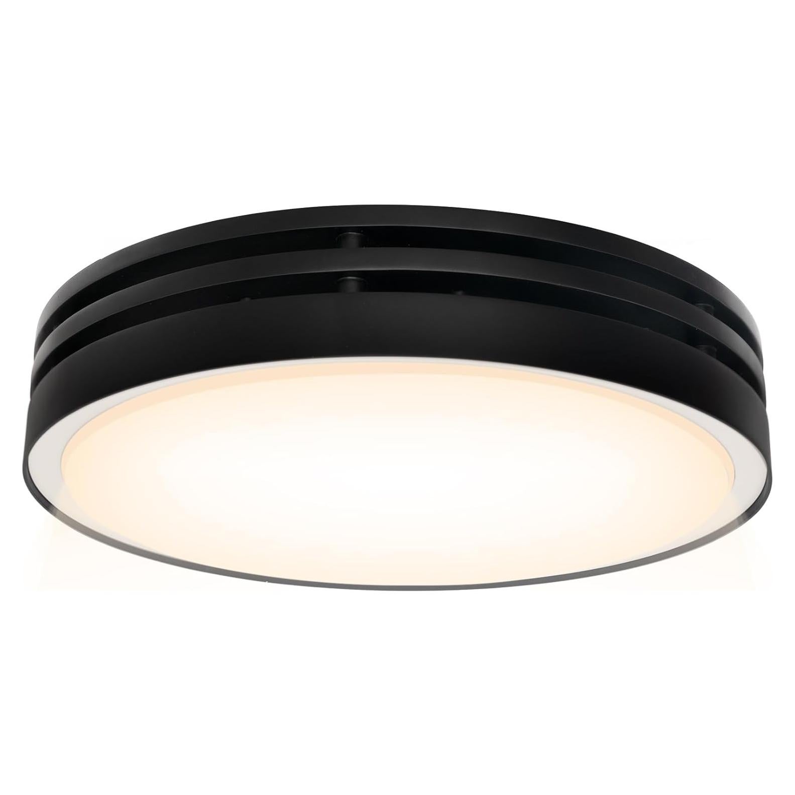 Ventilador de Baño Akicon Redondo con Luz LED 15W 1000lm