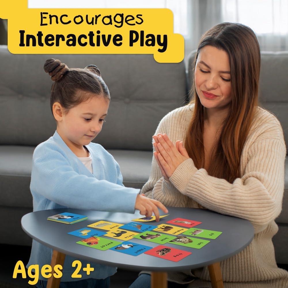 Juego de Cartas Briarpatch Primeros 100 Animales 2+ Años