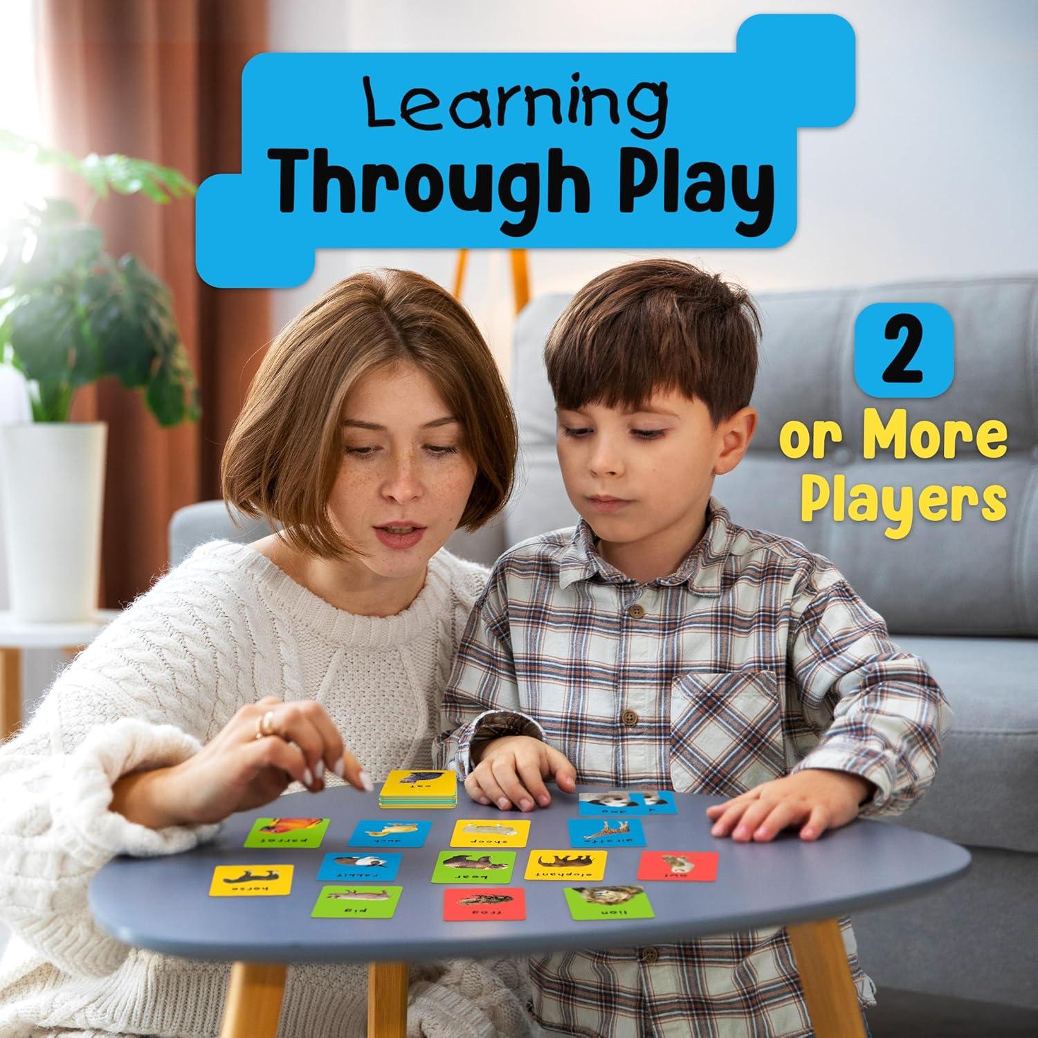 Juego de Cartas Briarpatch Primeros 100 Animales 2+ Años