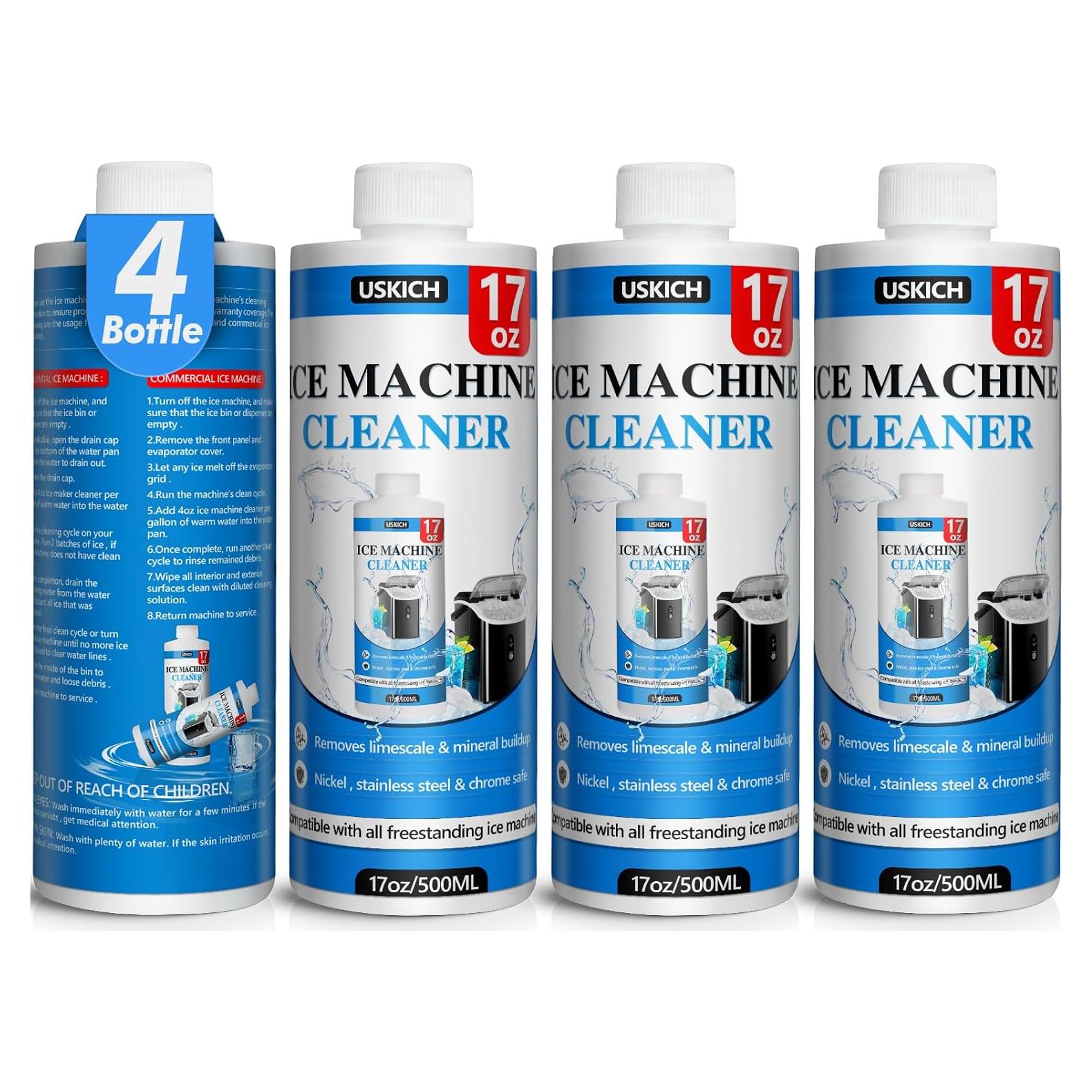 Limpiador Desincrustante USKICH 68 fl oz para Máquina de Hielo