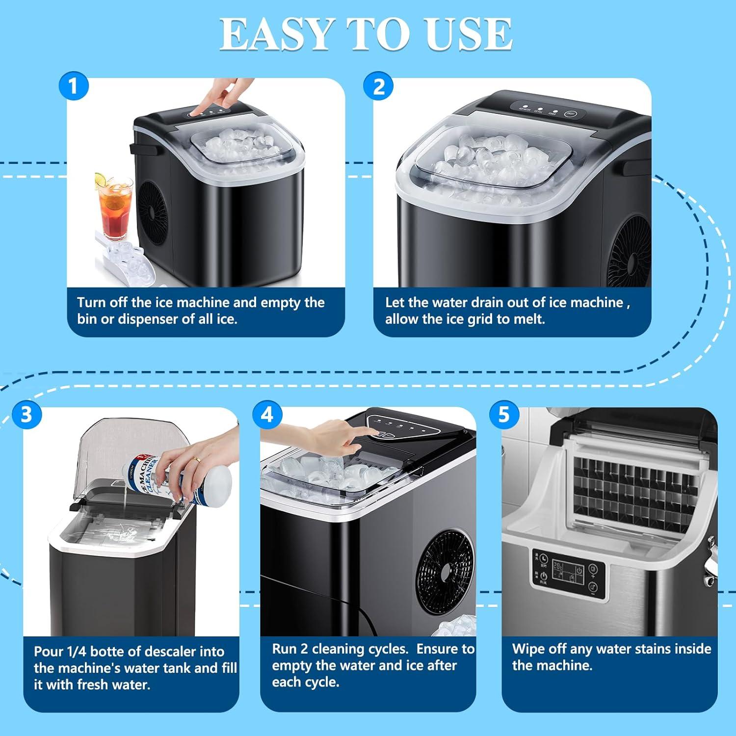 Limpiador Desincrustante USKICH 68 fl oz para Máquina de Hielo