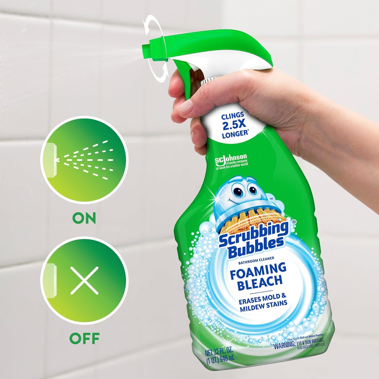 Limpiador Desinfectante en Espuma Scrubbing Bubbles 0.95L