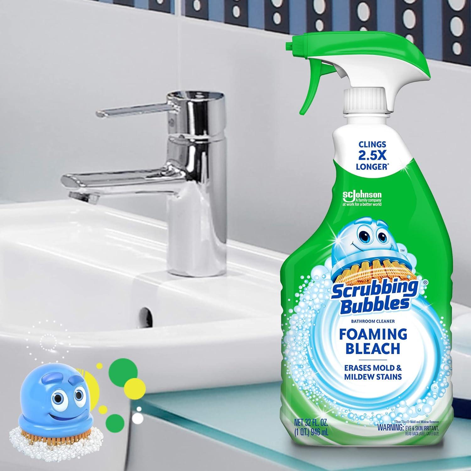 Limpiador Desinfectante en Espuma Scrubbing Bubbles 0.95L