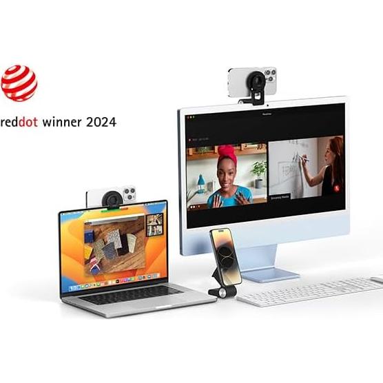 Soporte de Cámara de Continuidad SODI para iPhone 12-16 y Mac