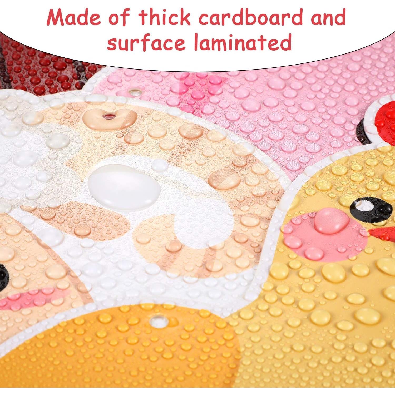 Decoraciones de Fiesta de Animales de Granja Blulu - 10 Piezas