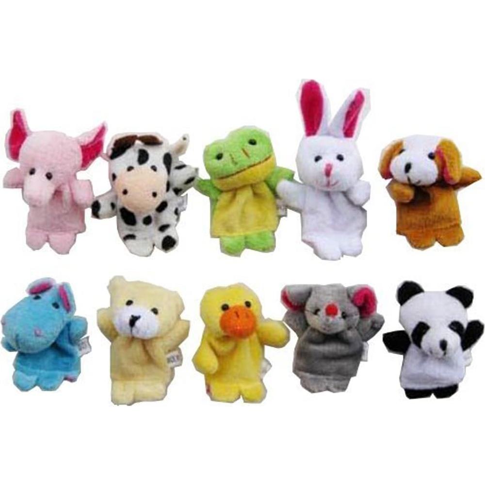 Juego de Marionetas de Dedo HavnaBall - 16 Piezas para Niños