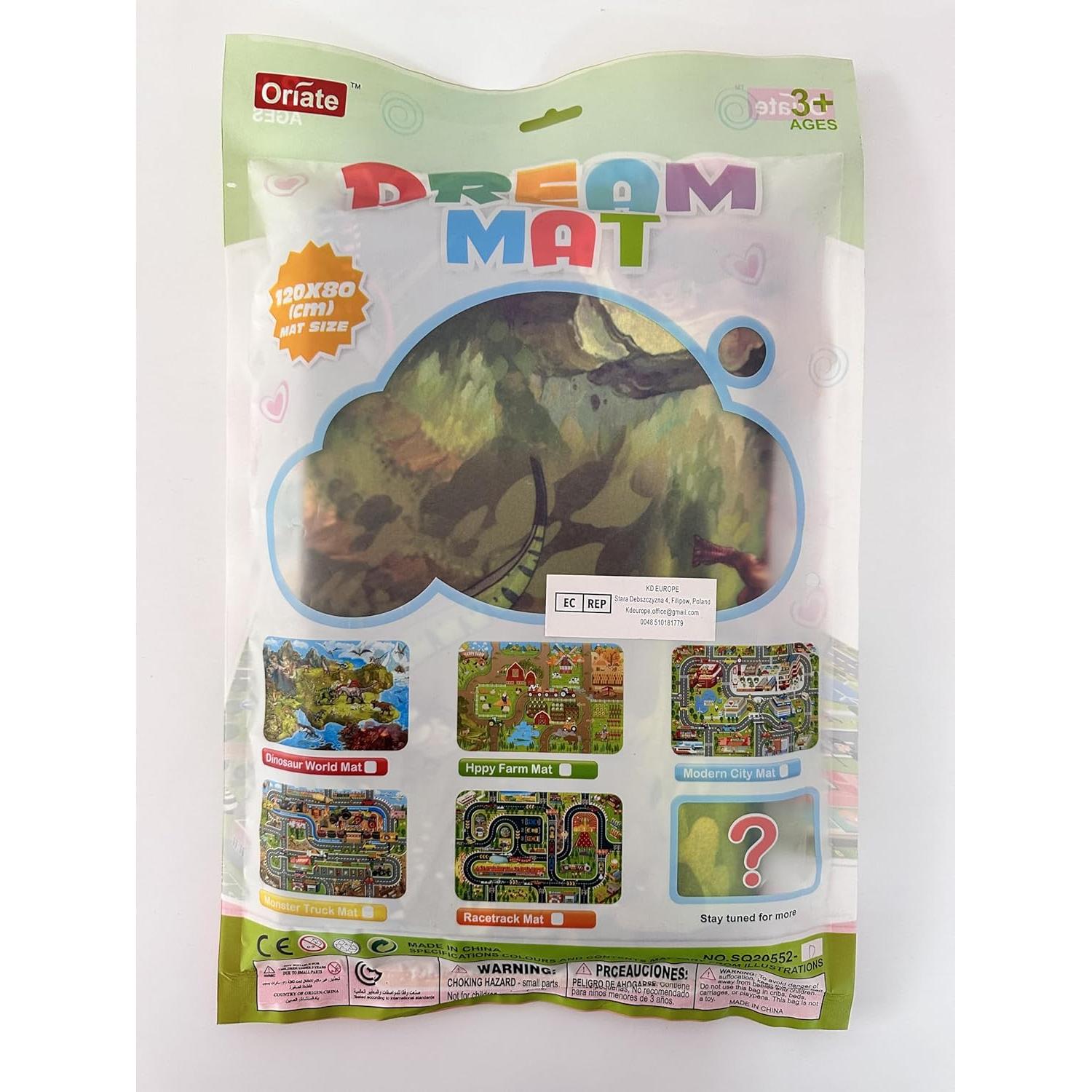 Alfombra de Juego Oriate Granja Feliz 120x80 cm Educativa