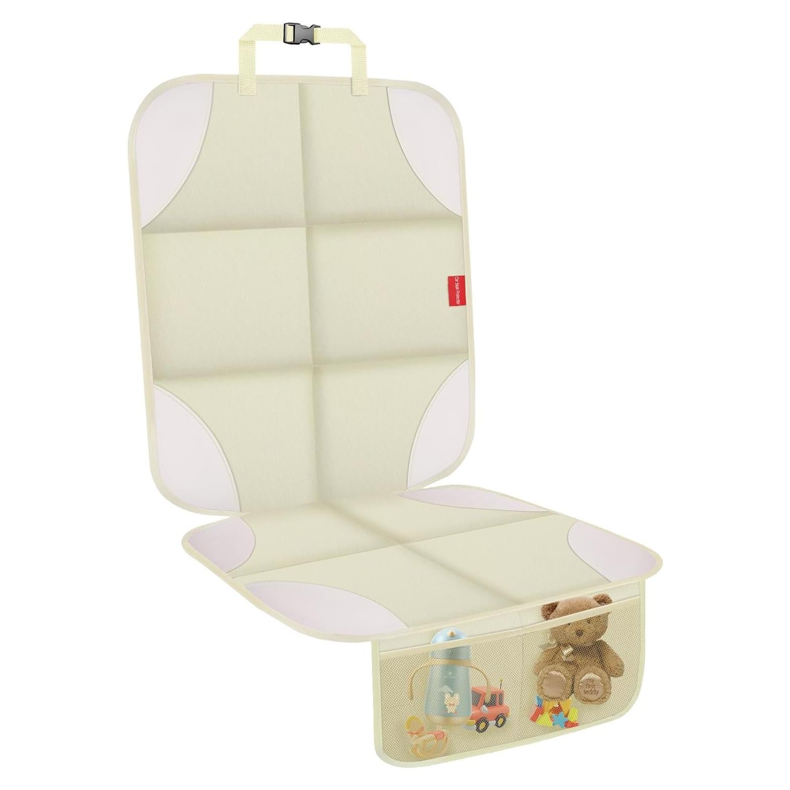 Protector de Asiento de Coche OCCKAI Beige Universal Impermeable