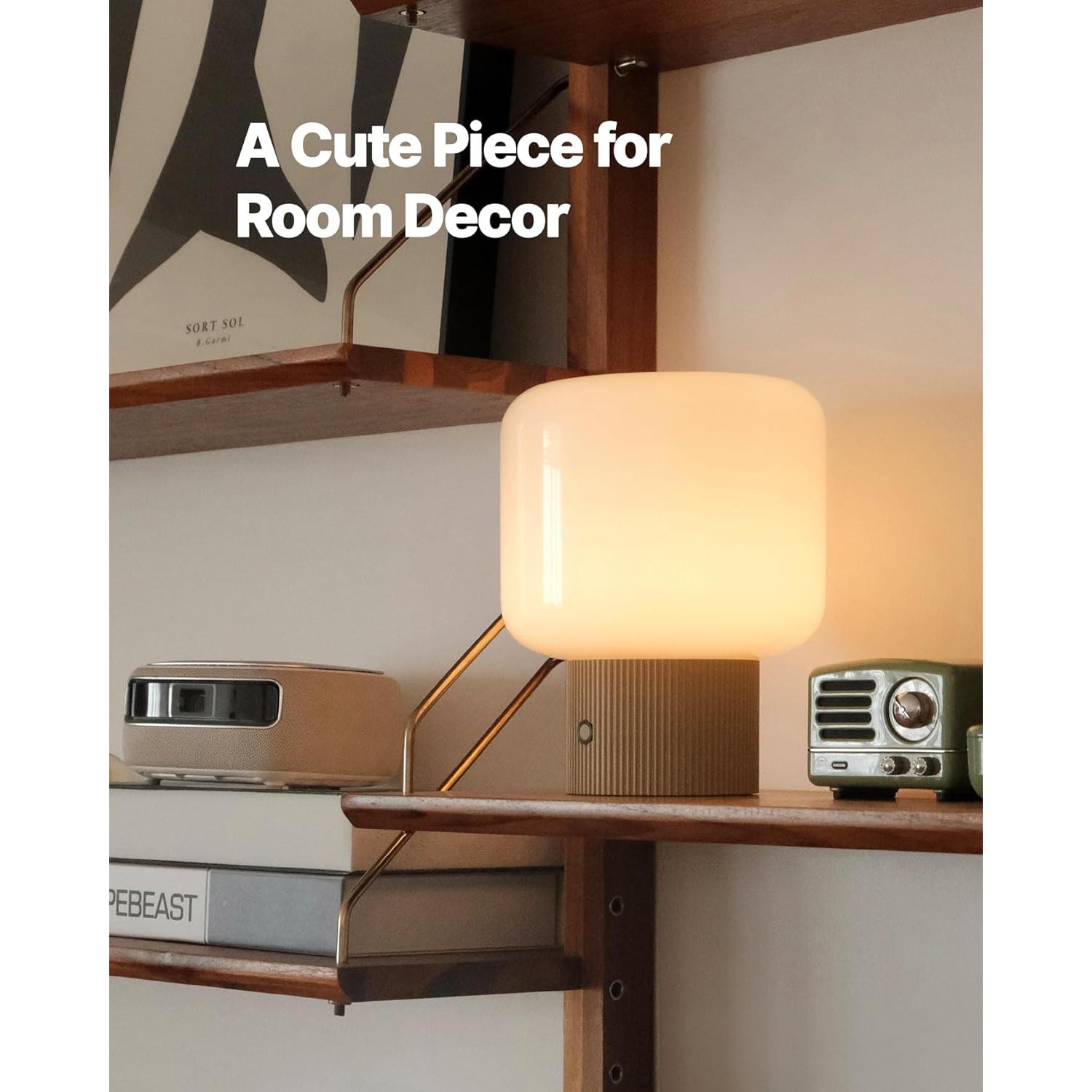 Lámpara de Hongo Magcharm Amarillo Mostaza 5W LED Recargable