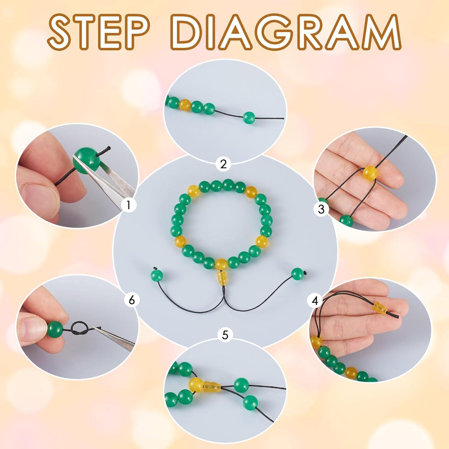 Cuentas Guru de 3 Agujeros Craftdady - 12 Estilos de Piedras Preciosas