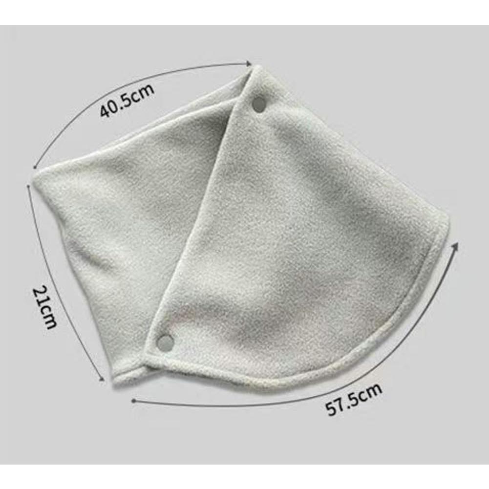 Bufanda Calentadora de Cuello Solyinne para Mujer Beige con Aislamiento Térmico