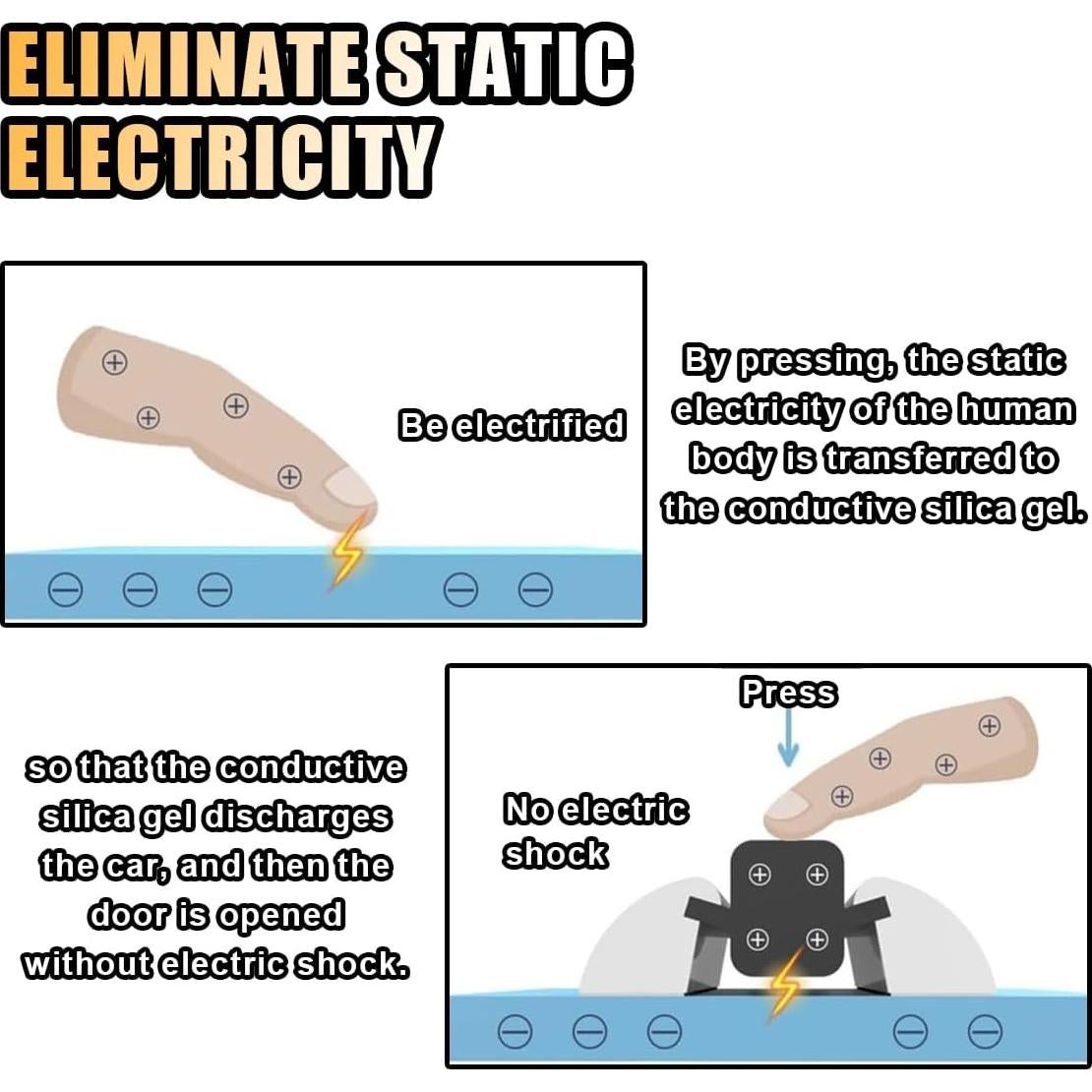 4 Protectores de Bordes de Puerta SMILFUY Anticolisión Negro