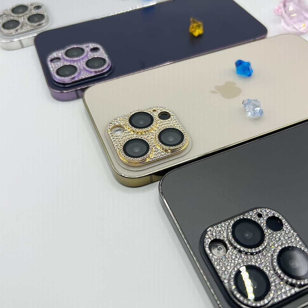 Cubiertas de Lente de Cámara GSRYPC para iPhone 13 Pro/Max - 2 Pzs