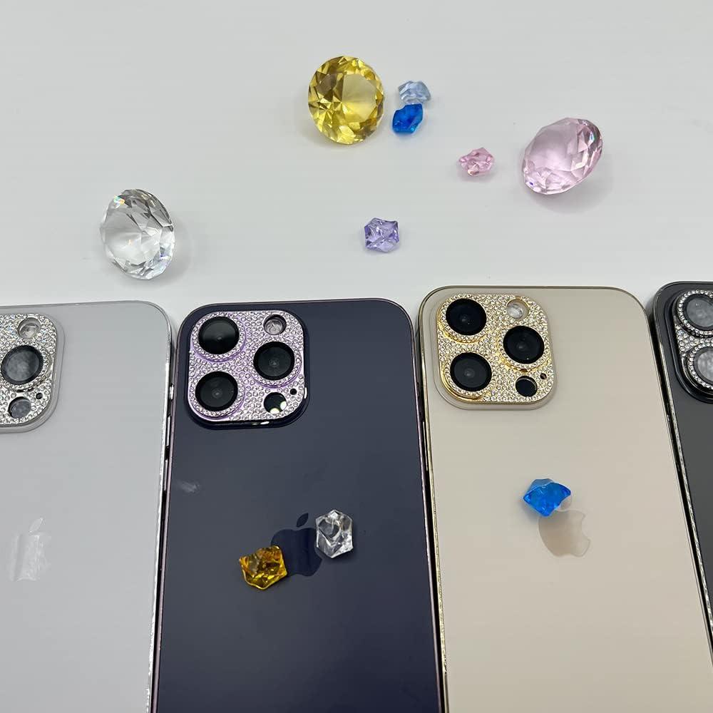 Cubiertas de Lente de Cámara GSRYPC para iPhone 13 Pro/Max - 2 Pzs