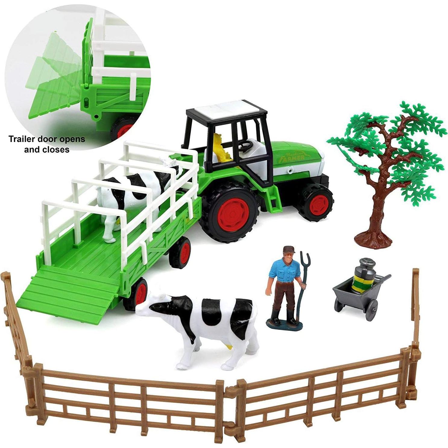 Juego de Granja Lechera Liberty Imports 23 Piezas con Animales