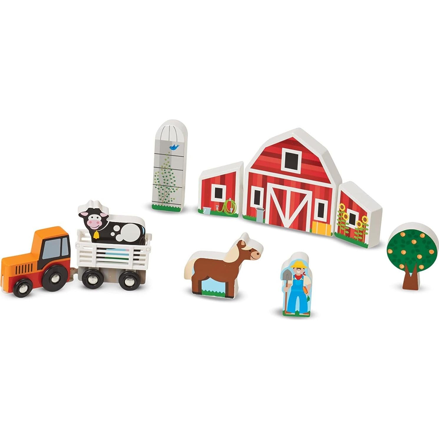 Juego de Granja de Madera Melissa & Doug 33 Piezas