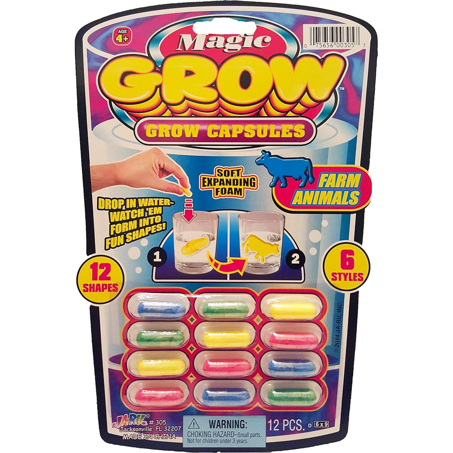 Cápsulas Mágicas de Crecimiento JA-RU - 72 Unidades