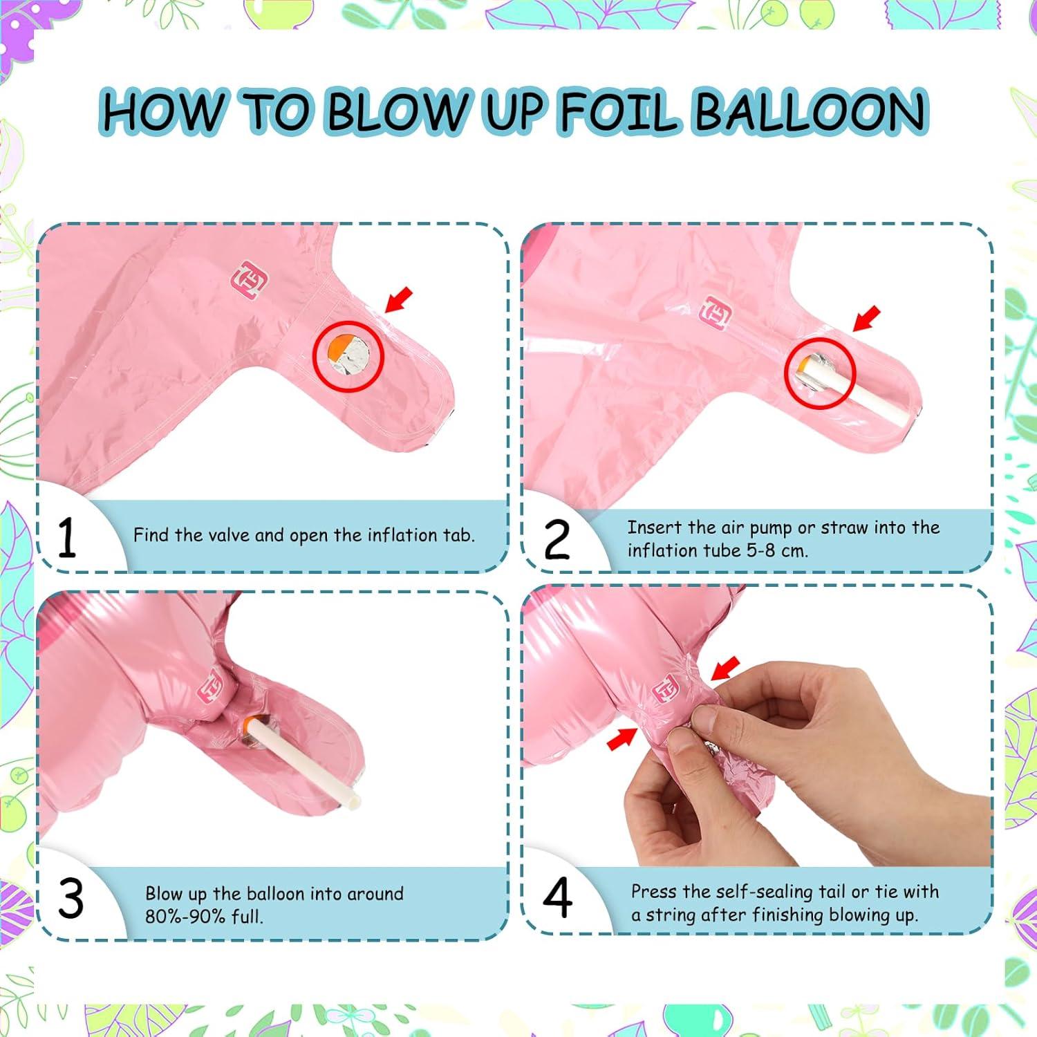 Decoraciones Baby Shower Granja Kreatwow - Banner, Globos y Cake Toppers