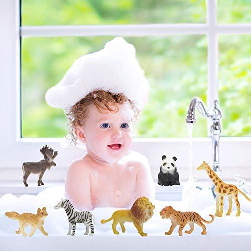 Figuras de Animales Safari 52 Pcs Juguetes Educativos