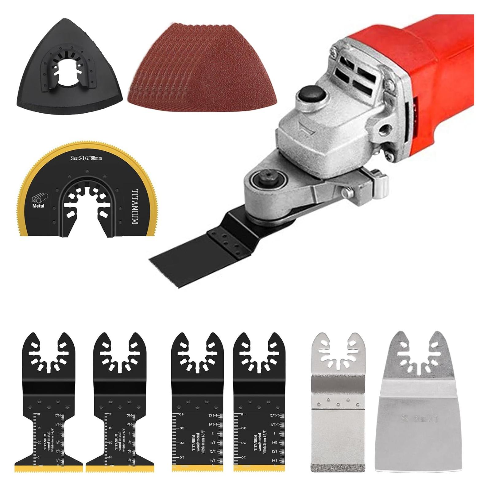 Kit de Accesorios para Herramienta Oscilante 16 Piezas - Weisite