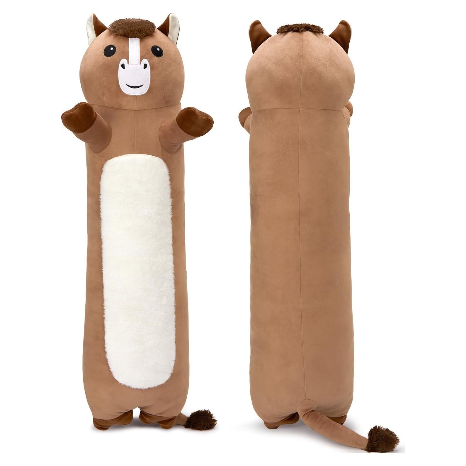 Almohada de Peluche Caballo Tezituor 109 cm Suave y Larga