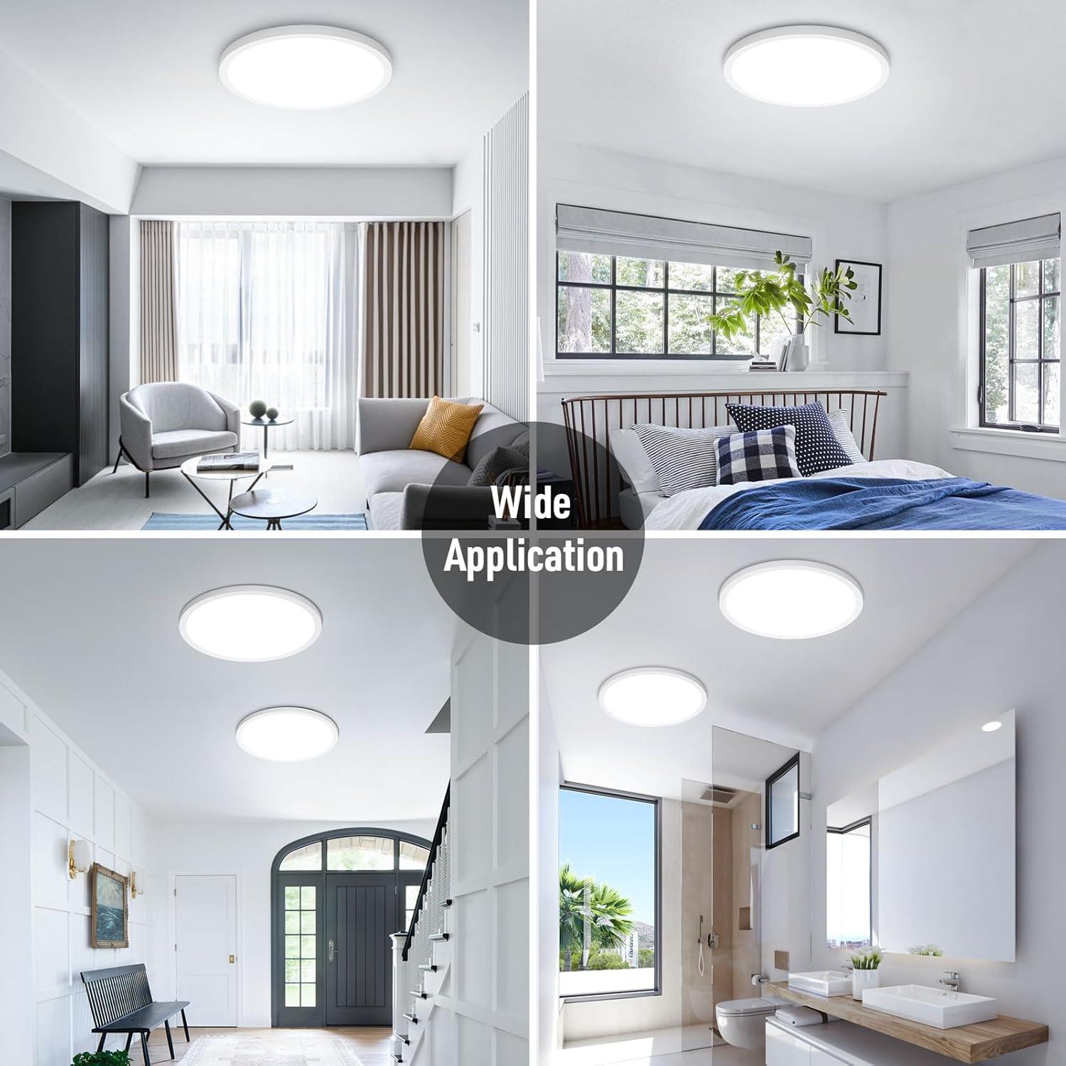 Luz de Techo LED Empotrada SunRider 24W 2400LM 6000K Blanco Frío