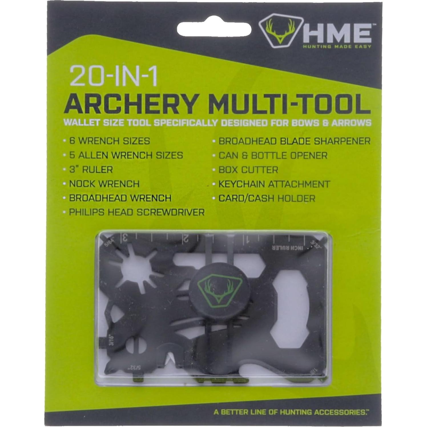 Herramienta Multi Cartera HME 20-en-1 Compacta para Caza