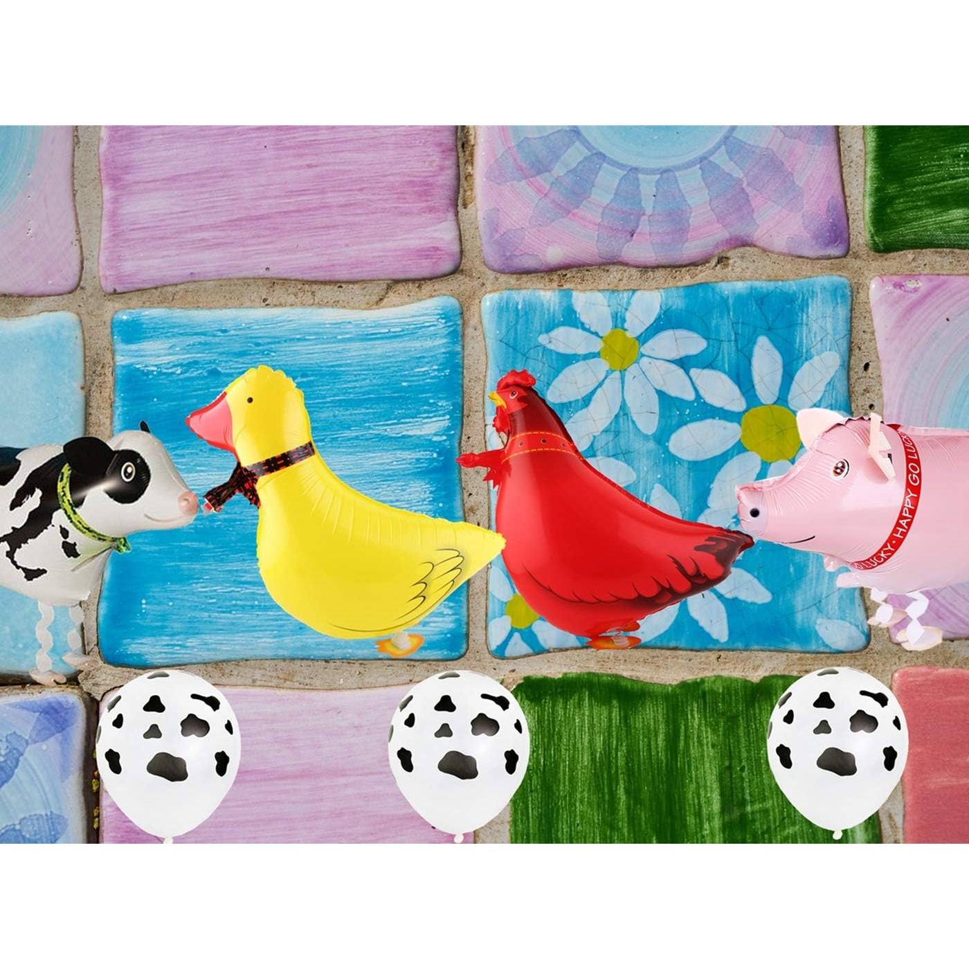 Kit de Decoración de Fiesta InBy 43pcs Animales de Granja