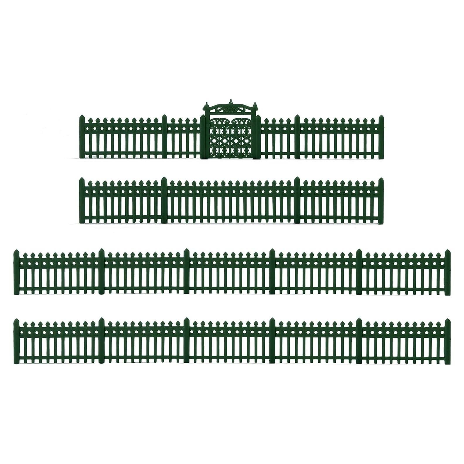 Cercas Modelo Escala N EVEMODEL Estilo A-Verde 1:160