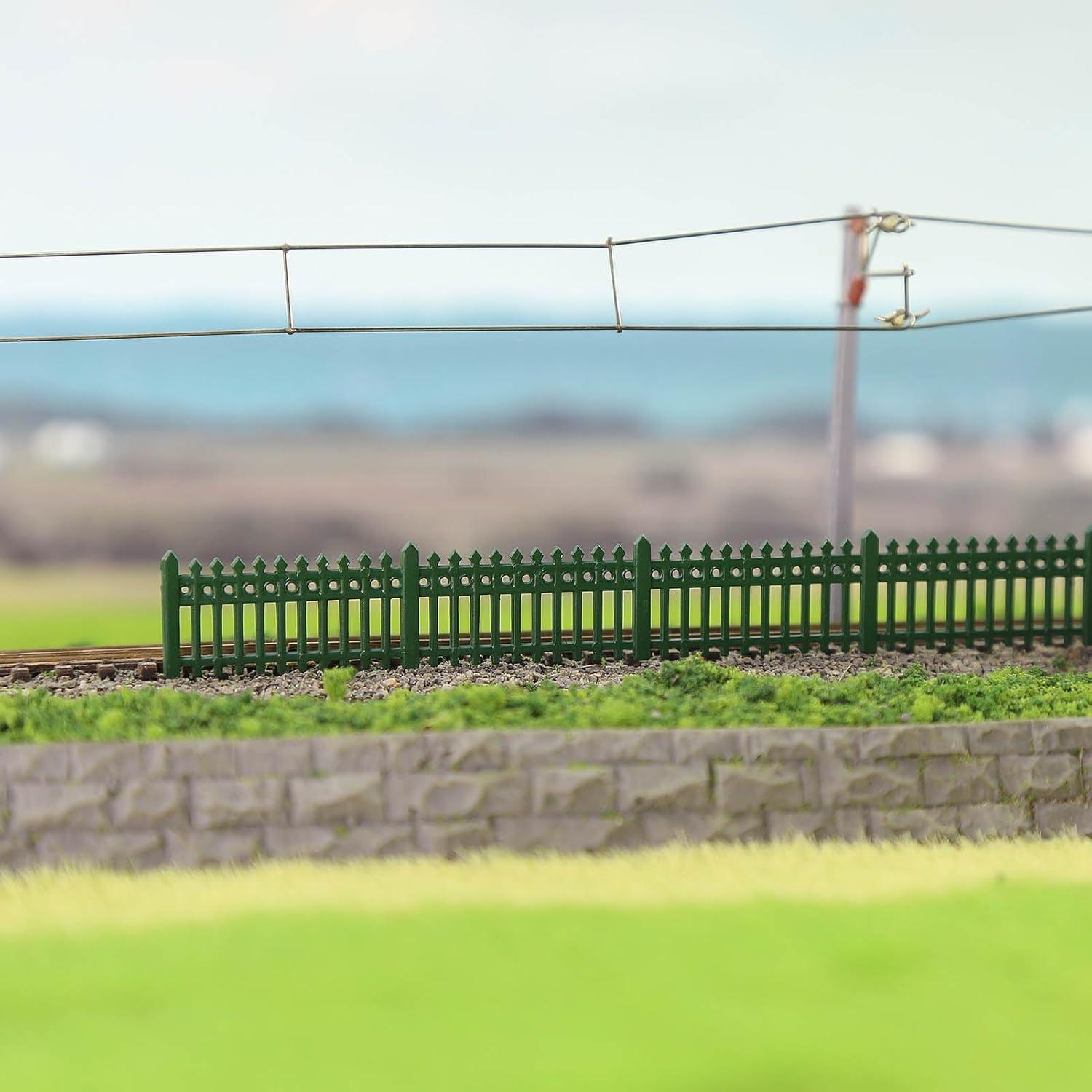 Cercas Modelo Escala N EVEMODEL Estilo A-Verde 1:160